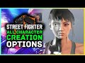 Street Fighter 6 Beta Gameplay - All Character Creation Options