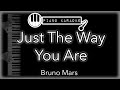 Just The Way You Are - Bruno Mars - Piano Karaoke Instrumental