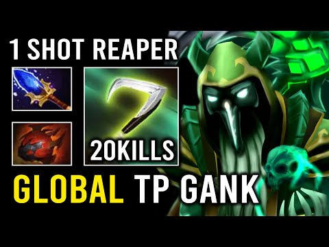 WTF 7Min Boots Travel & 14Min Heart Crazy HP Regen Unkillable 1 Shot Necrophos Dota 2