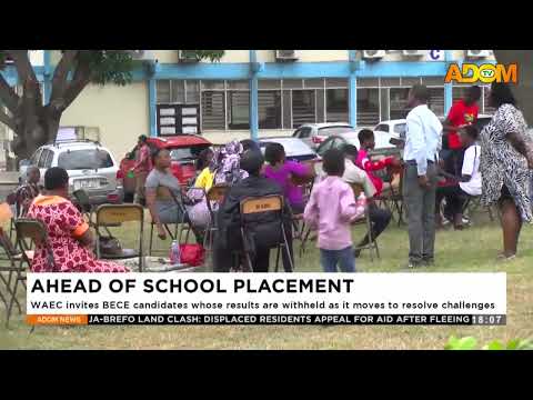 Ahead of School Placement: WAEC invites BECE candidates whose results are withheld - News