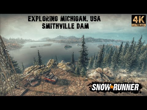 SnowRunner Exploring Michigan, USA Smithville Dam Chevrolet CK1500
