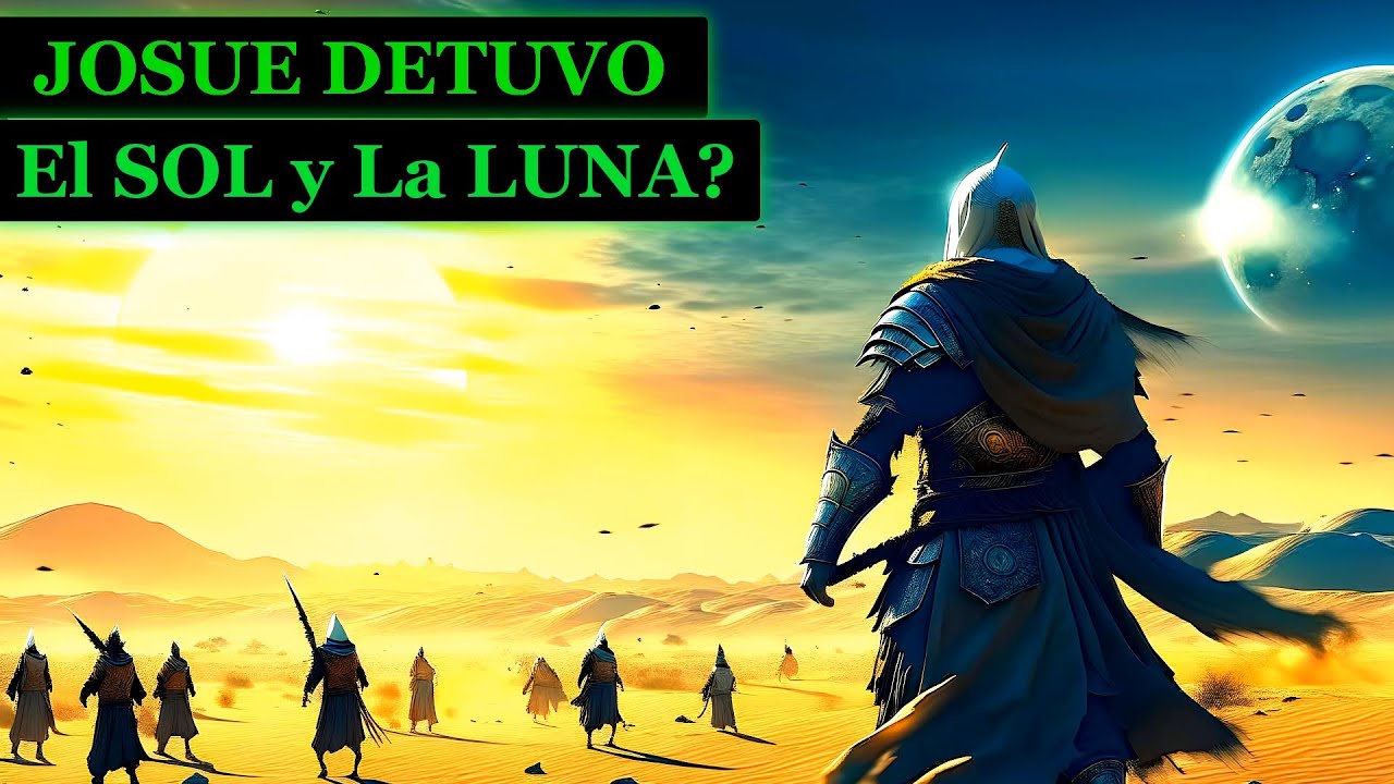 Josue NO detuvo el SOL ni la LUNA por un dia!!