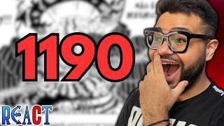 LENDO ONE PIECE! MANGÁ CAP 1190 REACT