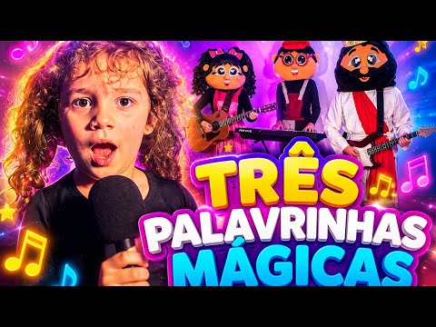 Três Palavrinhas Mágicas - Maria Clara Com Jesus