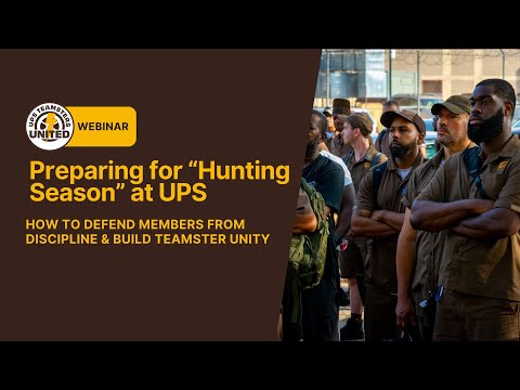 Preparing for Hunting Season at UPS