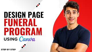 How To Design A 4 Page Funeral Program In Canva [Step by Step]