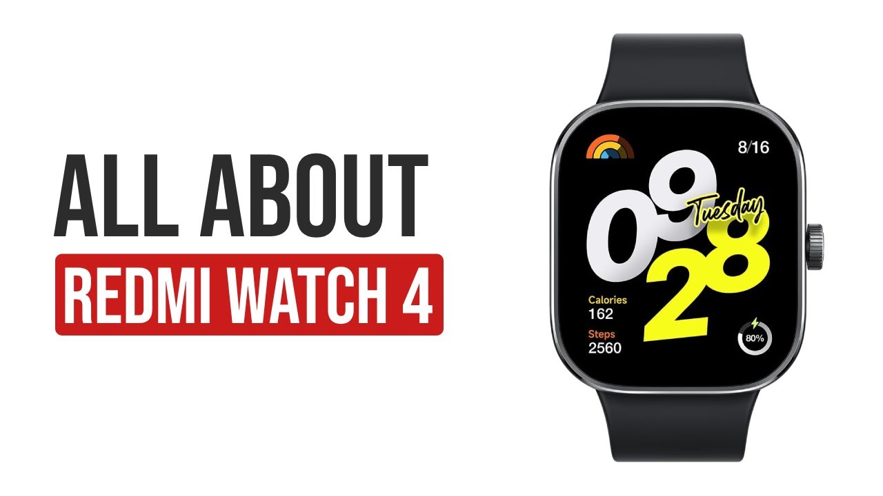 Tutorial / Review and Unboxing - How to Use XIAOMI Redmi Watch 4 Smartwatch