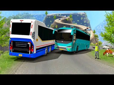 Multiplayer Mode in Euro Uphill Bus Simulator - Coach Bus Games 3D 🚌