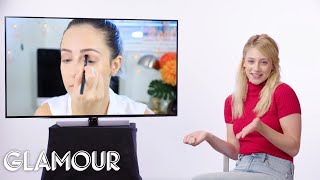 Riverdale&#39;s Lili Reinhart Fact Checks Beauty Tutorials on YouTube | Glamour