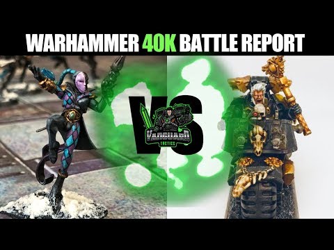 Warhammer 40k - Harlequins vs Space Wolves - ITC Battle Report.