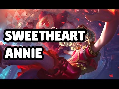 SWEETHEART ANNIE SKIN SPOTLIGHT - LEAGUE OF LEGENDS