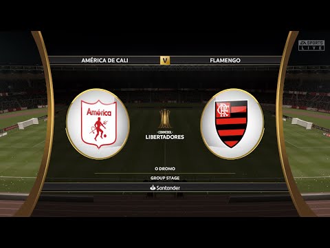 America De Cali vs Flamengo | Conmebol Libertadores Match Day 3