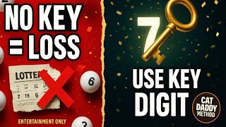 STOP Losing Pick 3 Lottery: Use the 🔑 Key Digit First