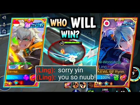 M-WORLD YIN VS FAST HAND LING!! | Who Will Win?! - MLBB
