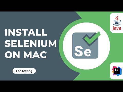 Install Selenium Webdriver On Mac And Write First Test Case Using Java