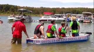 preview picture of video 'Heber Springs Card Board Boat Races 2012'