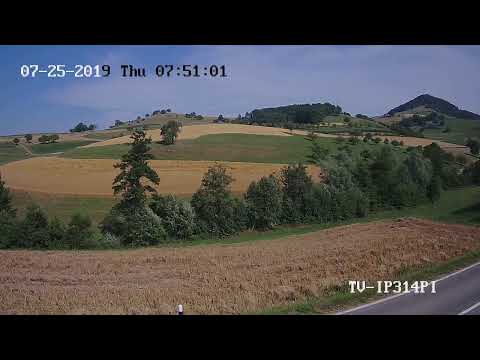 Blick vom Gästehaus "bnb49" zum Laubberg im  Mettauertal