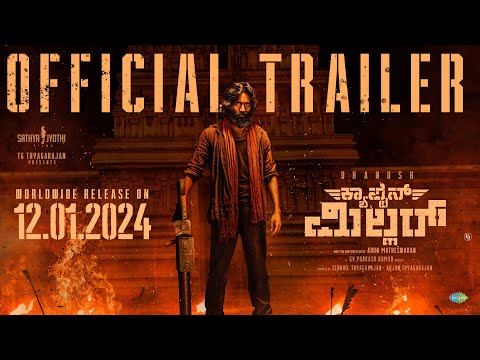 CAPTAIN MILLER - Trailer (Kannada)