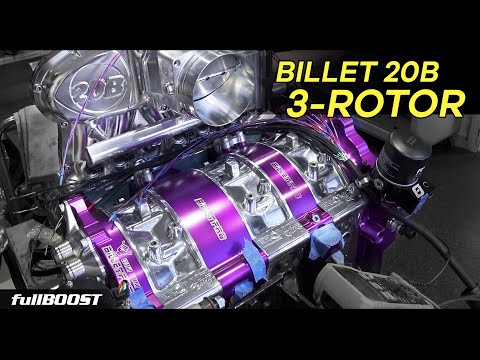 Building the best Mazda 20B street response rotary engine | fullBOOST