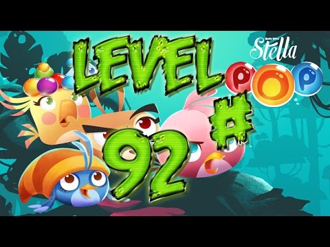 Let's Play Angry Birds Pop - Level 92 Walkthrough