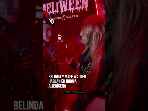 ¡Belinda desbloqueó su modo extraterrestre! 👽😂