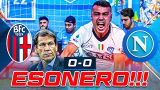 😡 ESONERO!!! BOLOGNA 0-0 NAPOLI | LIVE REACTION NAPOLETANI HD