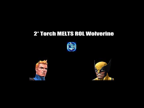 2* Torch Melts ROL Wolverine in 50 seconds.