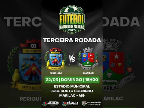 PERIQUITO X MARILAC - CAMPEONATO REGIONAL DE MARILAC - AO VIVO