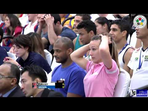 Judo 2013 Grand Prix Miami: Purssey (GBR) - Brown (USA) [-90kg] bronze