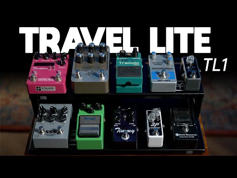 Vertex Travel Lite Pedalboard MKII (17" x 10") w/TL1 Hinged Riser - No Cut Out image 2