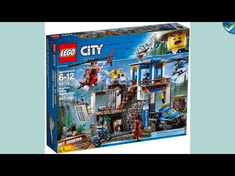60174 Mountain Police Headquarters LEGO® City Manual at the Brickmanuals Instruction Archive