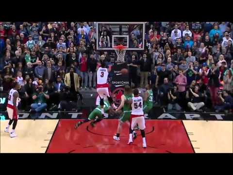 Marcus Smart Game Winner Buzzer Beaters - Celtics vs Raptors - April 04, 2015 NBA Season 2014-15