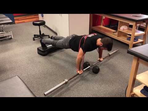 Seesaw Push-ups (idea from Joe DeFranco)