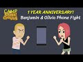Benjamin Olivia Phone Fight CAC S 1 Year Anniversary