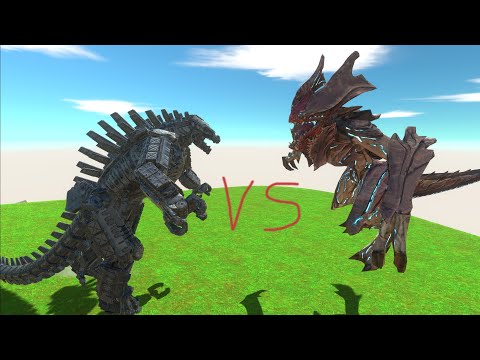 - RAIJIN VS MECHAGODZILLA 2021 - Animal Revolt Battle Simulator