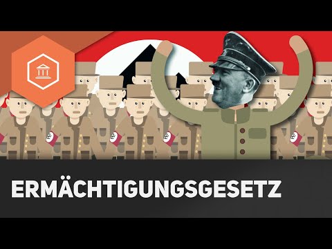 Aufbau der Nazi-Diktatur: Adolf Hitlers Ermächtigungsgesetz - Diktatur des NS 4