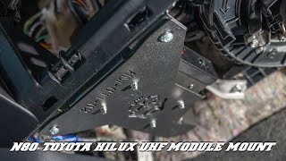 TOYOTA HILUX N80 UHF MODULE MOUNT How to Install