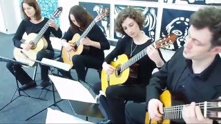 Cuerdas Gitarrenquartett plays 