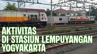 Download lagu AKTIVITAS DI STASIUN LEMPUYANGAN JOGJA mp3