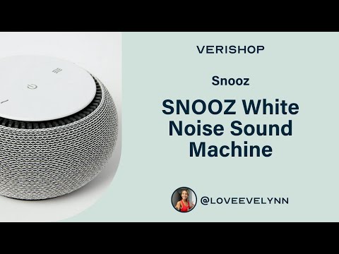 Snooz SNOOZ White Noise Sound Machine Review