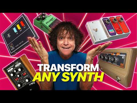 TOP 5 GUITAR PEDAL PHASERS I LOVE ON SYNTHS!