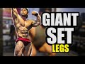 Giant Set | Legs workout