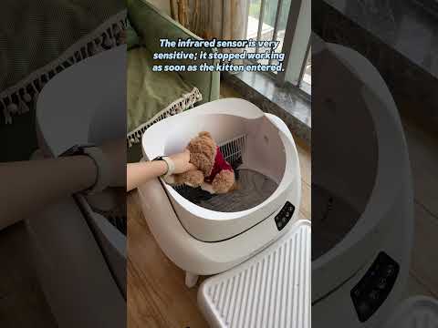 A self-cleaning litter box #catlink #automaticlitterbox #litterbox #cat #catlitterbox