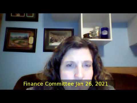 Jan 26 2021 Finance Comm. ( zoom )