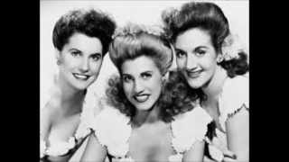 The Andrews Sisters - When Francis Dances With Me (c.1958).