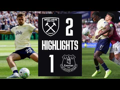 WEST HAM UNITED 2-1 EVERTON | Premier League Highlights