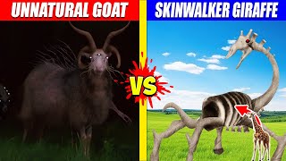 Unnatural Goat vs Skinwalker Giraffe | SPORE