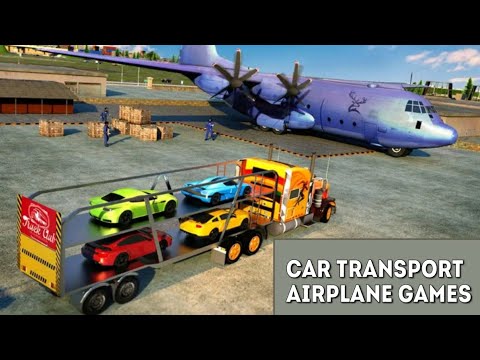 Car Transport Airplane Games