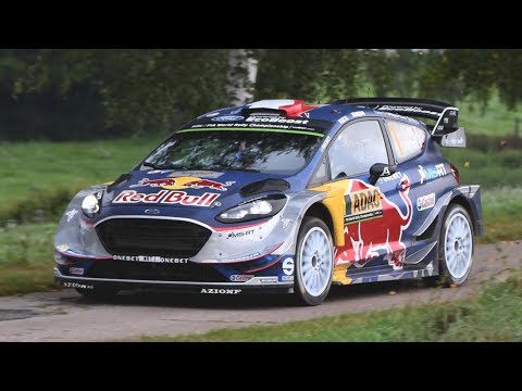 Ford Fiesta WRC Sound - Ogier, Tanak & Evans in Action at Rallye Deutschland!