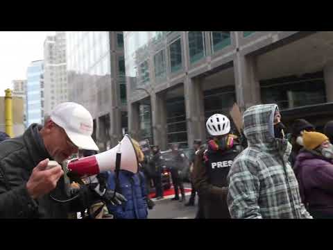 In Minnesota they call Trump a rap1st but follow around a convicted rap1st and level one s3xoffender